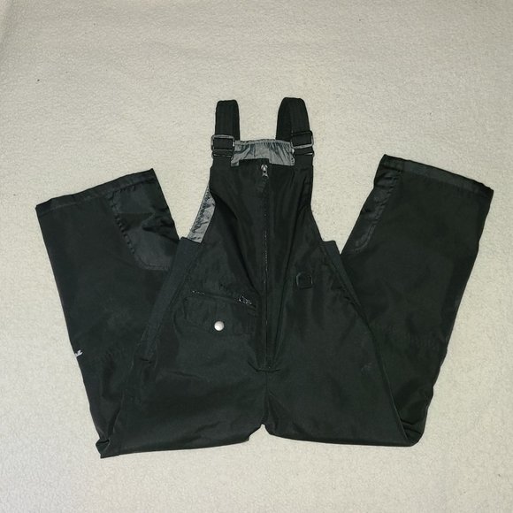 TSLA Black Winter Ripstop Snow Bibs - Picture 1 of 7
